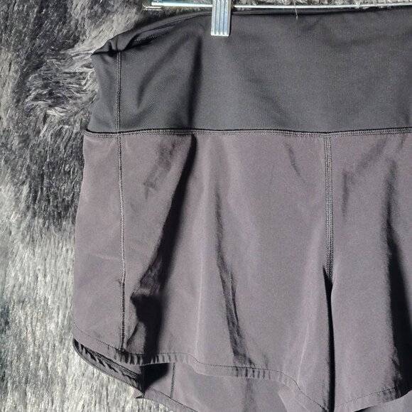Lululemon Speed Up Shorts Black Women’s Athletic Running - Picture 2 of 11